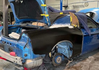 Mackin Street Customs - Cars Collision Repair - Challenge R/T - before 4