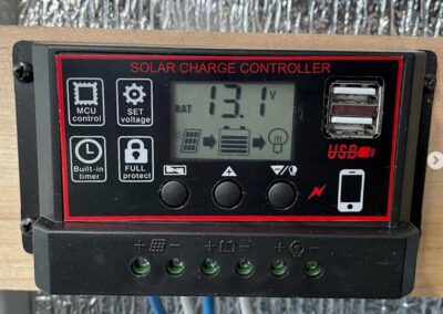 Mackin Street Customs - Custom Modification - Roof Vent and Solar Panel Installation - after 2