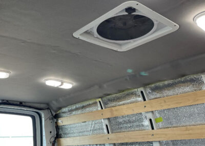 Mackin Street Customs - Custom Modification - Roof Vent and Solar Panel Installation - before 1