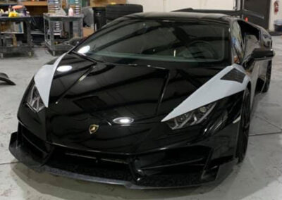 Mackin Street Customs - Custom Paint - Lamborghini Huracan fade to black - after 1