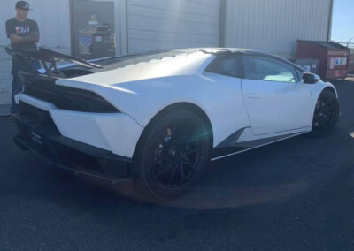 Mackin Street Customs - Custom Paint - Lamborghini Huracan fade to black - before 2