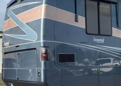 Mackin Street Customs – Minor Collision RV Repair – Holiday Rambler Imperial RV – after 5