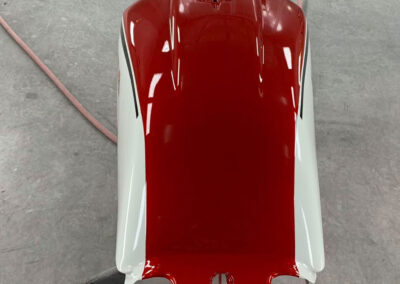 Mackin Street Customs - Minor Collision Repair - Vintage Honda gas tank - after 1