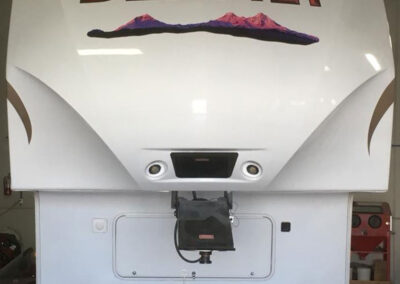 Mackin Street Customs - RV Exteriors - Denali 5th wheel trailer front cap - after